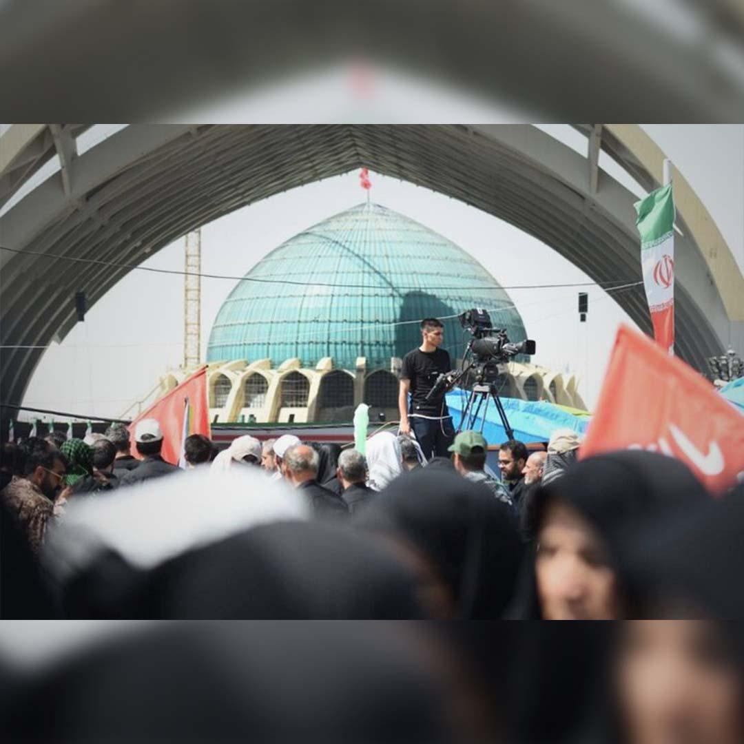 مستندسازی انجمن سینمای جوانان از آئین بدرقه پیکر رهبر شهید